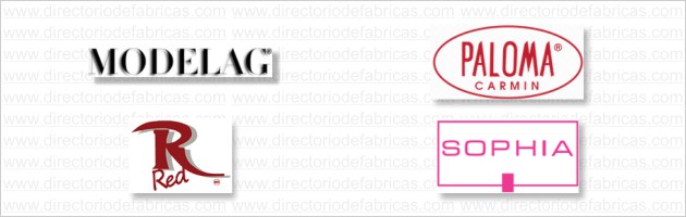 Logotipos de 4 Fabricas de Blusas en Mexico