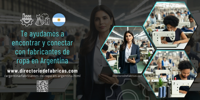 Encuentra y conecta con fábricas de ropa en Argentina