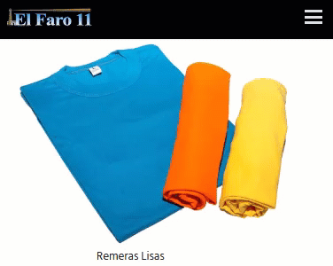 Remeras: El Faro 11