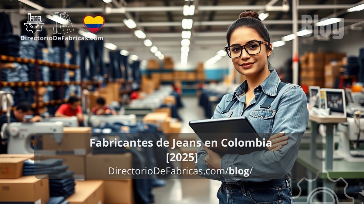 Fabricantes de jeans en Colombia: directorio actualizado