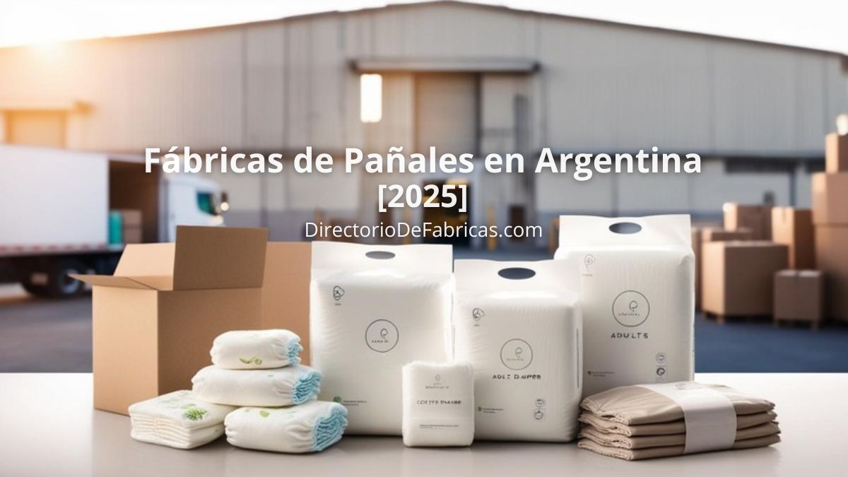 Fábricas de pañales en Argentina: directorio actualizado 2025