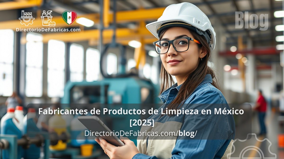Fábricas de productos de limpieza en México: directorio actualizado