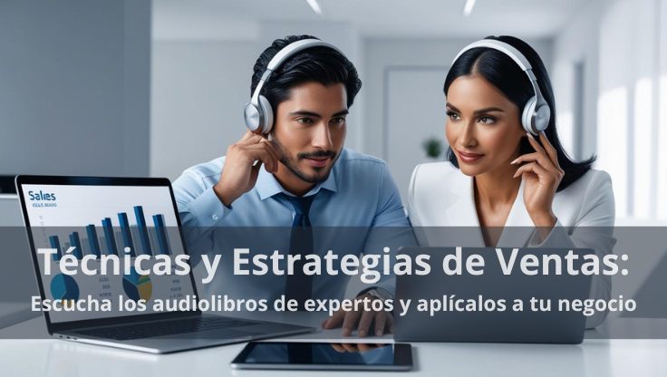 Audiolibros con Técnicas y Estrategias de Ventas según Expertos