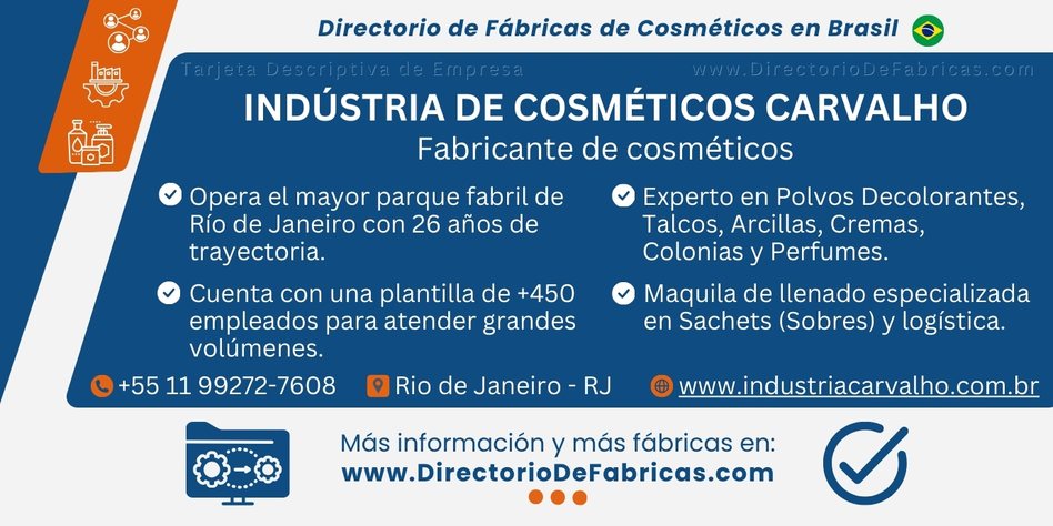Business Card: Indústria Carvalho │ Directorio De Fabricas