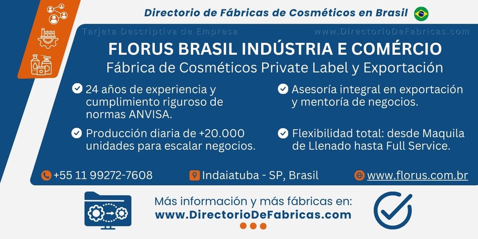 Business Card: Florus Brasil │ Directorio De Fabricas