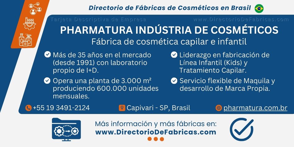 Business Card: Pharmatura Indústria │ Directorio De Fabricas