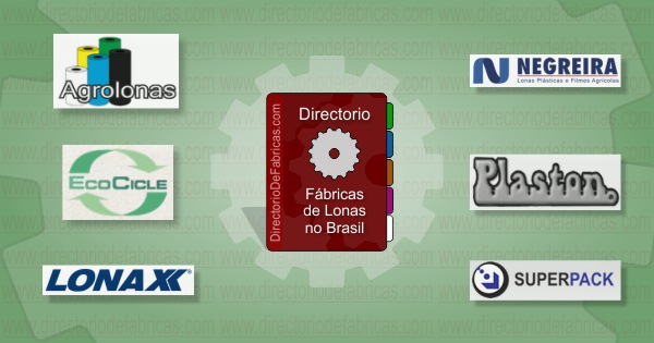 Logotipos de Fábricas de Lonas no Brasil