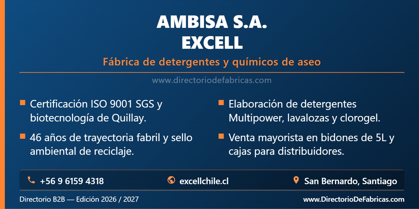 Business Card: Ambisa S.A. Excell │ Directorio De Fabricas