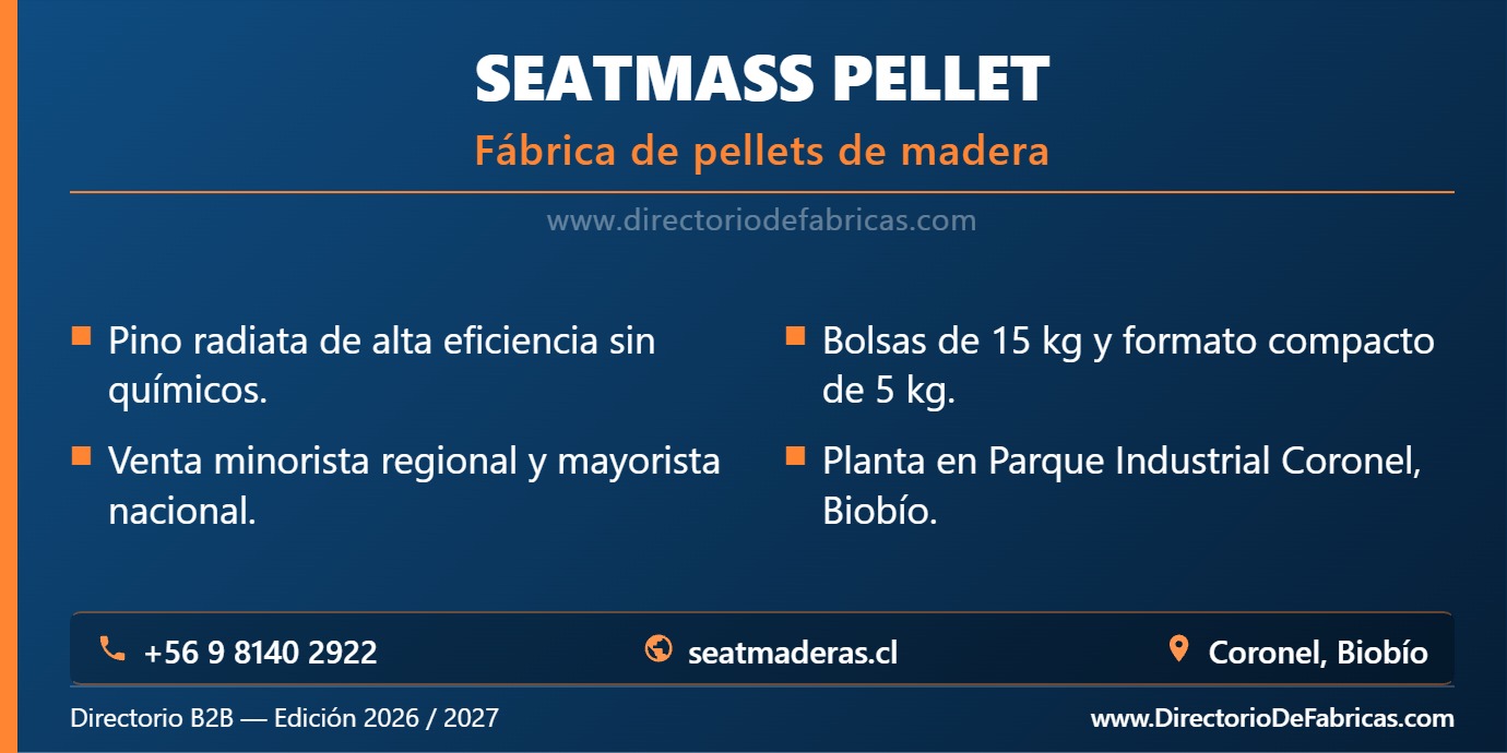 Business Card: SeatMass Pellet │ Directorio De Fabricas