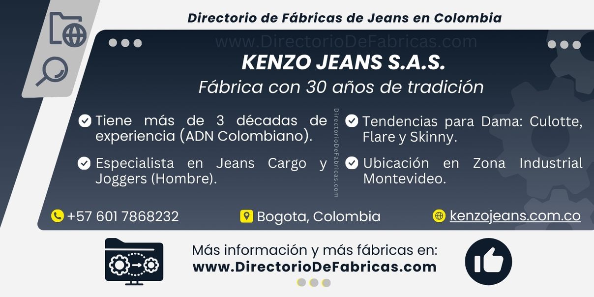 Business Card: KENZO JEANS │ Directorio De Fabricas