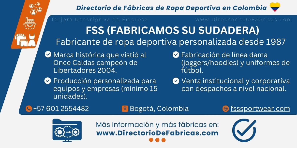Business Card: FSS │ Directorio De Fabricas