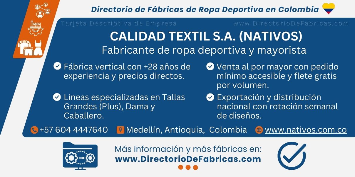 Business Card: Nativos │ Directorio De Fabricas
