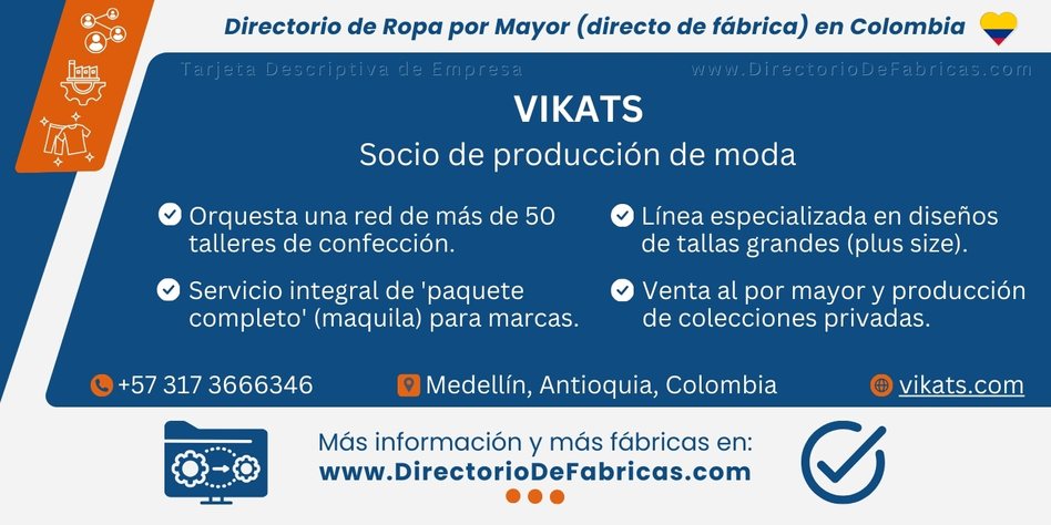 Business Card: Vikats │ Directorio De Fabricas