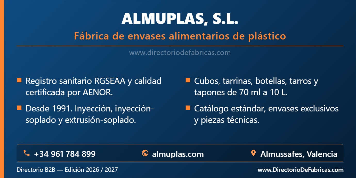 Business Card: Almuplas, S.L. │ Directorio De Fabricas