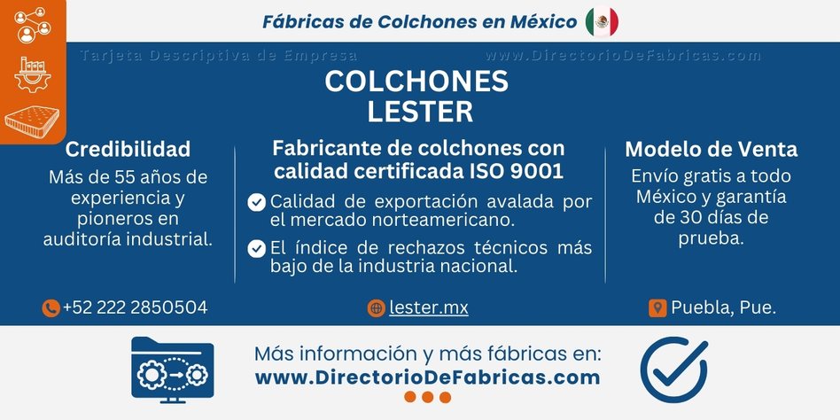 Business Card: Lester │ Directorio De Fabricas