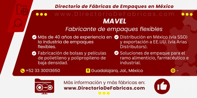 Business Card: Mavel │ Directorio De Fabricas