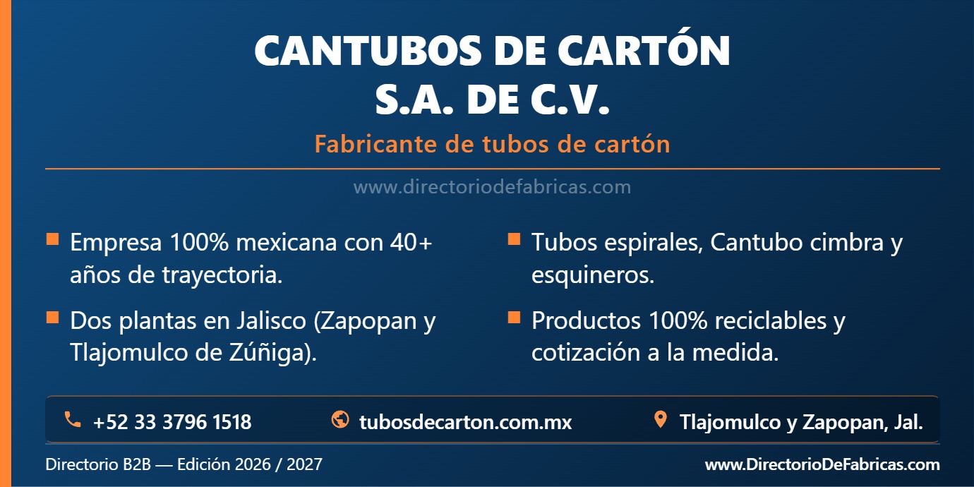 Business Card: Cantubos de Cartón, S.A. de C.V. │ Directorio De Fabricas