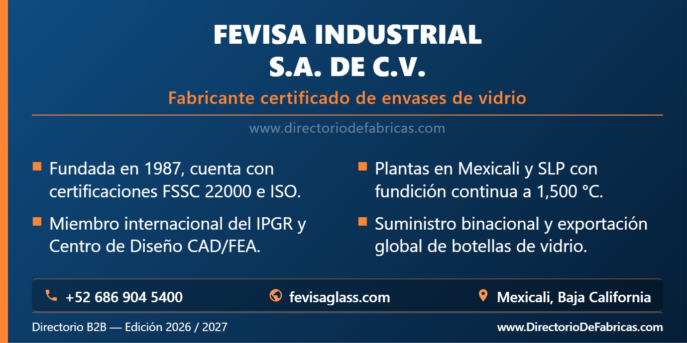 Business Card: Fevisa Industrial, S.A. de C.V. │ Directorio De Fabricas