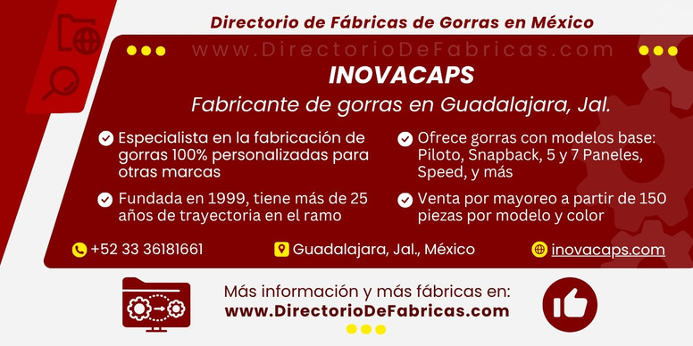 Business Card: INOVACAPS │ Directorio De Fabricas