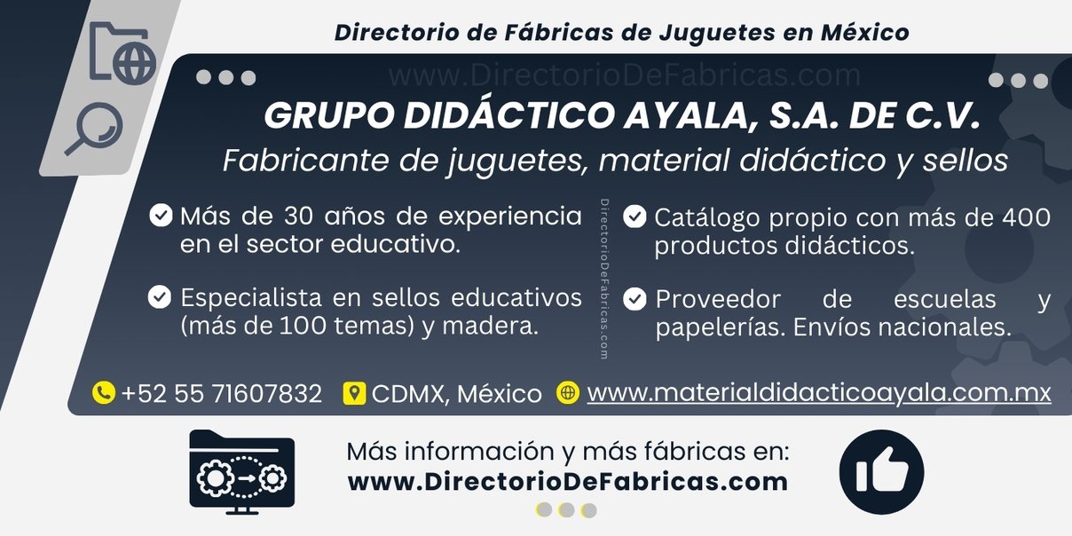 Business Card: Grupo Didáctico Ayala │ Directorio De Fabricas