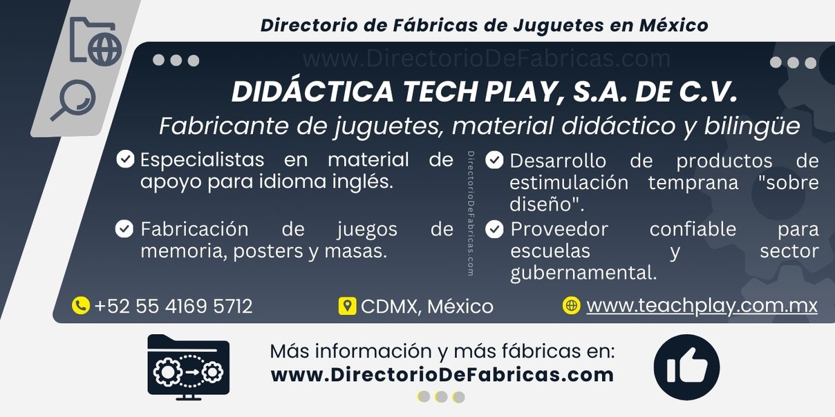 Business Card: Didáctica Tech Play │ Directorio De Fabricas