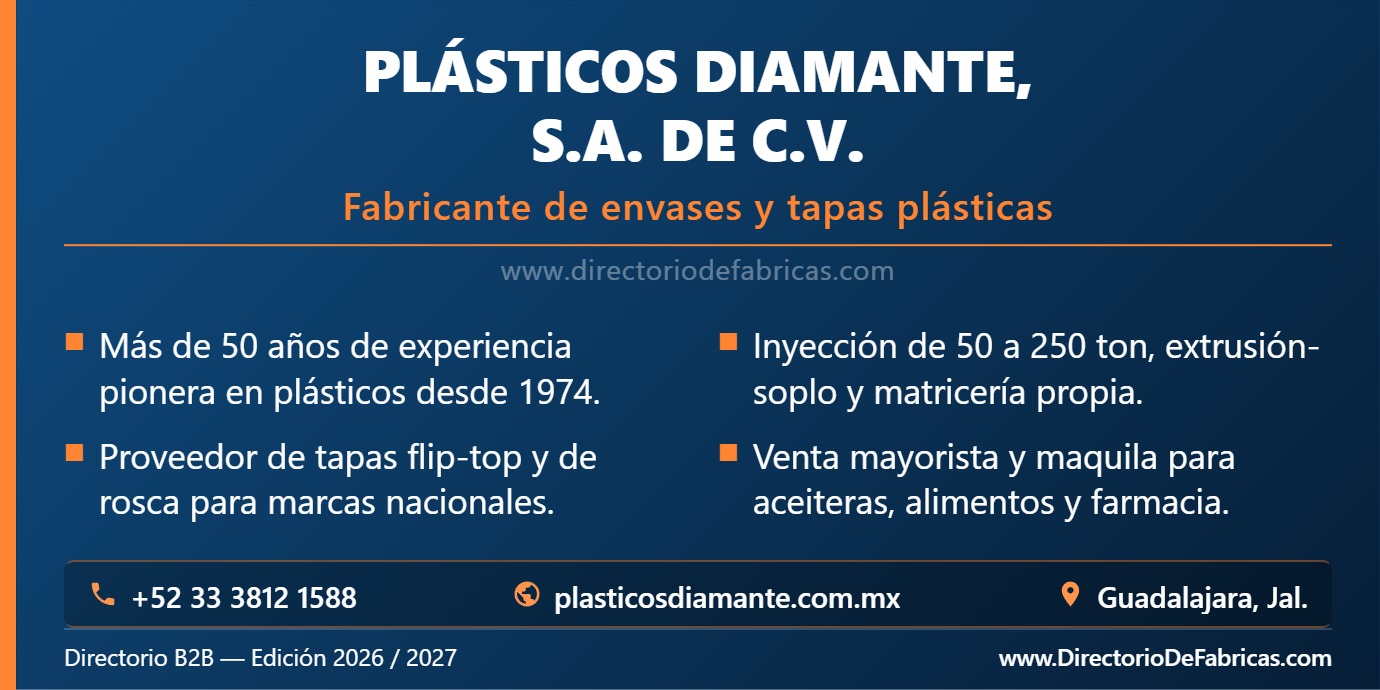 Business Card: Plásticos Diamante, S.A. de C.V. │ Directorio De Fabricas