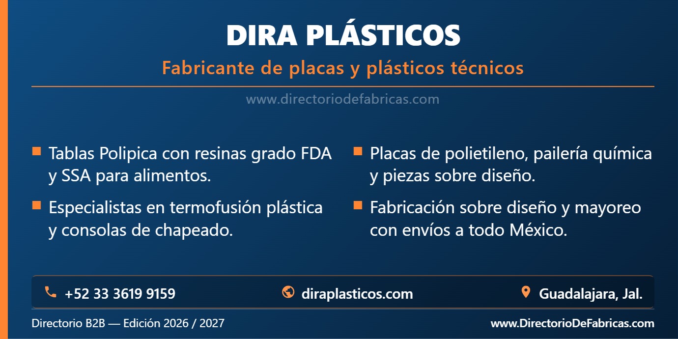 Business Card: Dira Plásticos │ Directorio De Fabricas