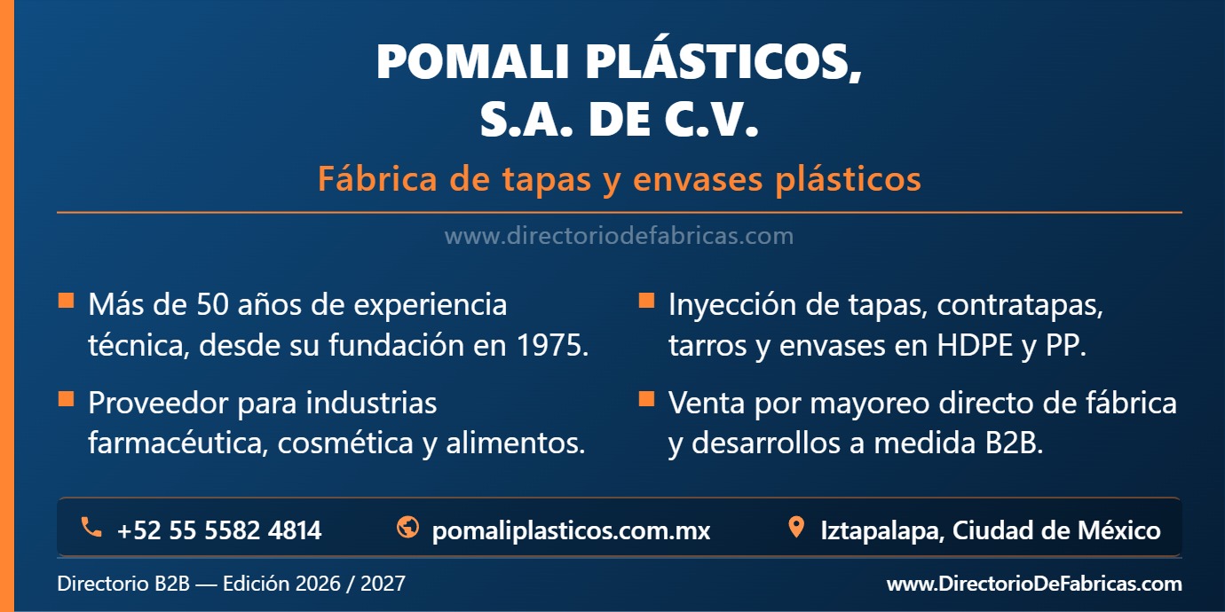 Business Card: Pomali Plásticos │ Directorio De Fabricas