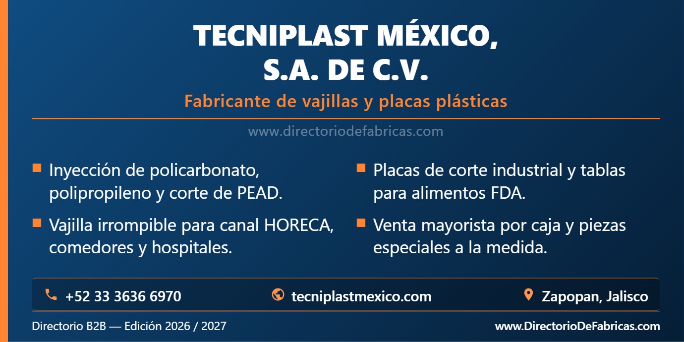 Business Card: Tecniplast México, S.A. de C.V. │ Directorio De Fabricas