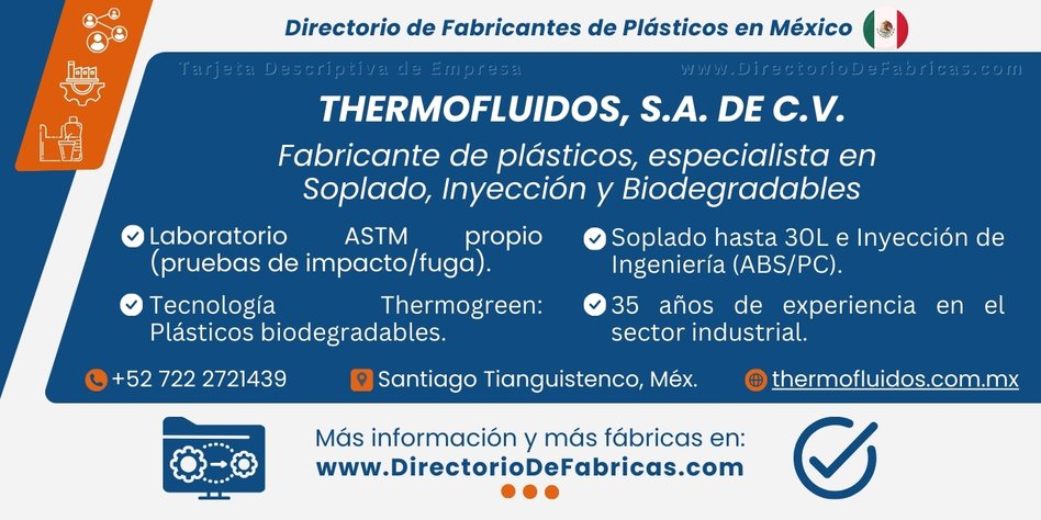 Business Card: Thermofluidos │ Directorio De Fabricas