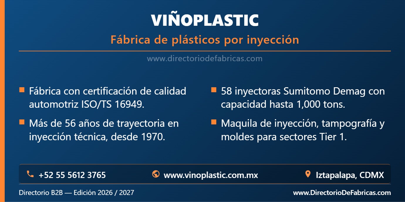 Business Card: Viñoplastic │ Directorio De Fabricas