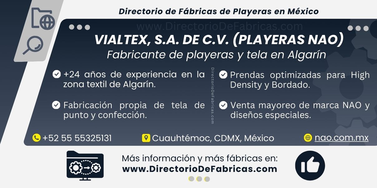 Business Card: NAO │ Directorio De Fabricas