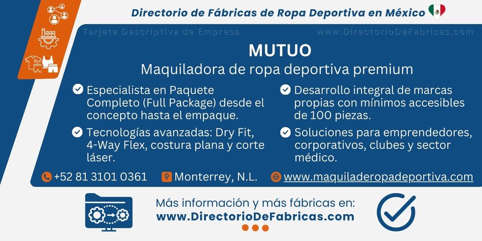 Business Card: MUTUO │ Directorio De Fabricas