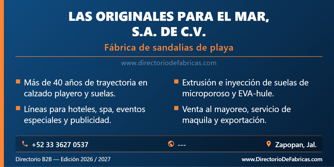 Business Card: Las Originales para el Mar │ Directorio De Fabricas