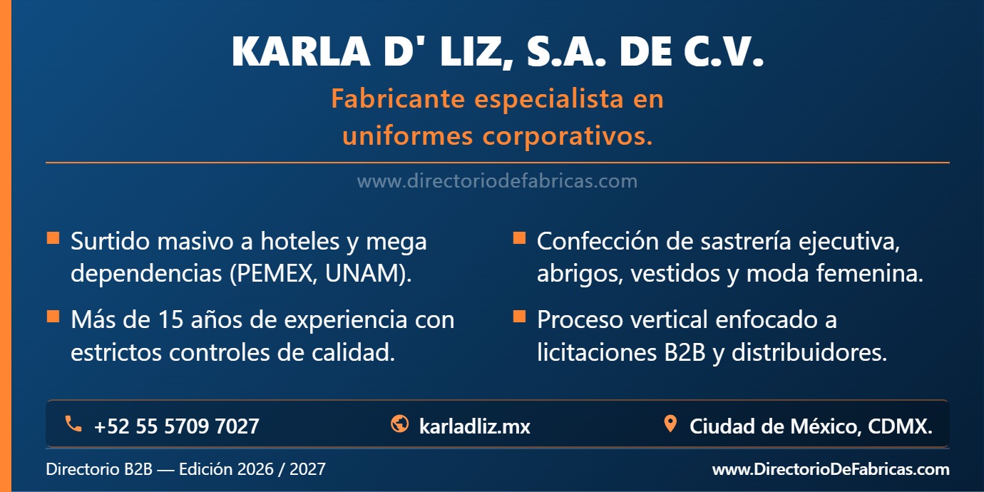 Business Card: KARLA D' LIZ │ Directorio De Fabricas