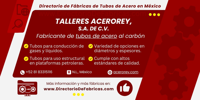 Business Card: TALLERES ACEROREY │ Directorio De Fabricas