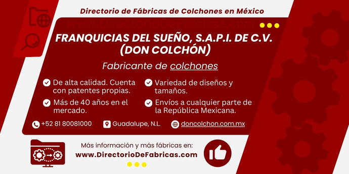 Business Card: Don Colchon │ Directorio De Fabricas