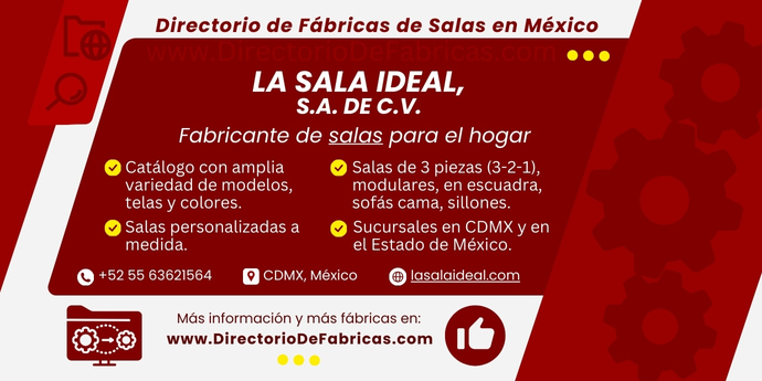 Business Card: LA SALA IDEAL │ Directorio De Fabricas