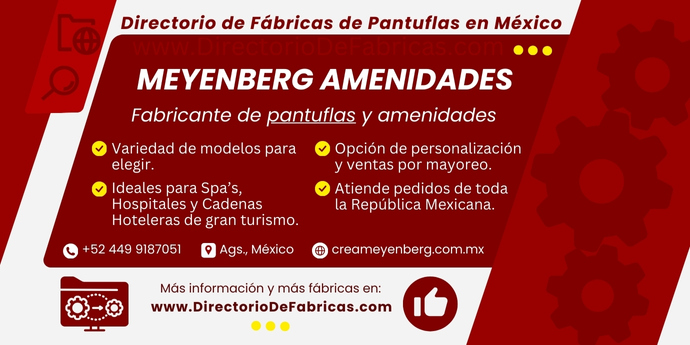 Business Card: MEYENBERG AMENIDADES │ Directorio De Fabricas