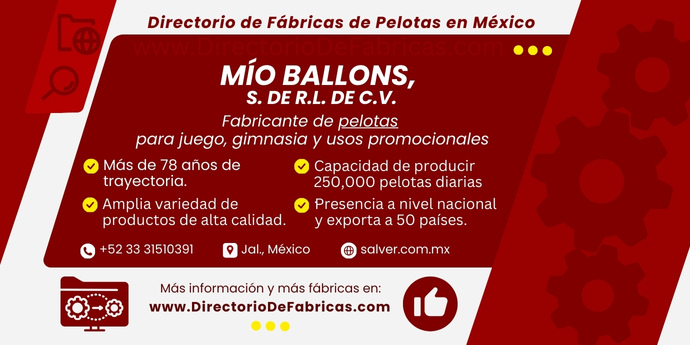 Business Card: Mío Ballons │ Directorio De Fabricas