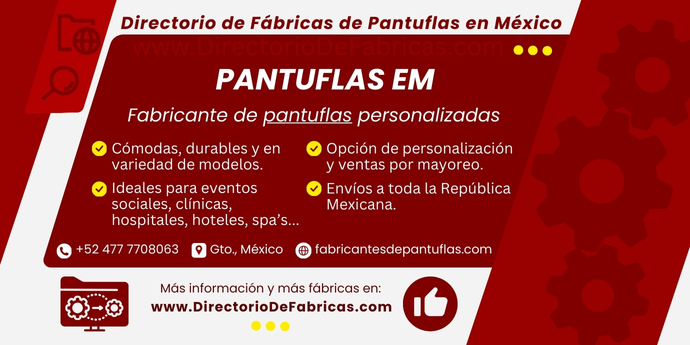 Business Card: PANTUFLAS EM │ Directorio De Fabricas