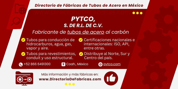 Business Card: PYTCO │ Directorio De Fabricas