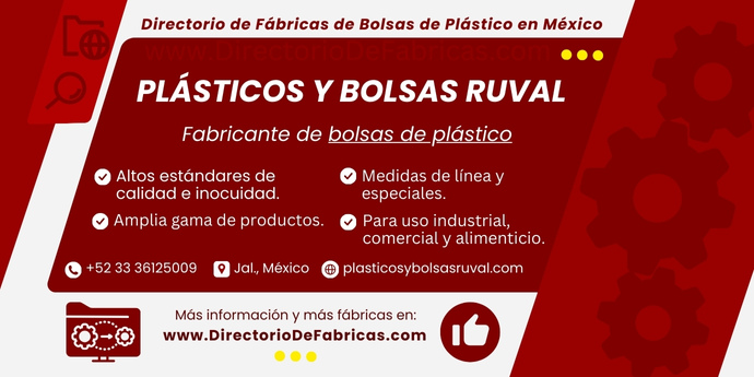 Tarjeta: PLÁSTICOS Y BOLSAS RUVAL