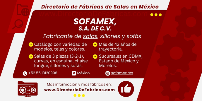 Business Card: SOFAMEX │ Directorio De Fabricas