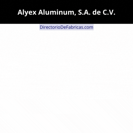 Perfiles de Aluminio ALYEX ALUMINUM