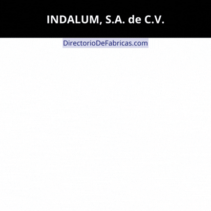 Perfiles de Aluminio INDALUM