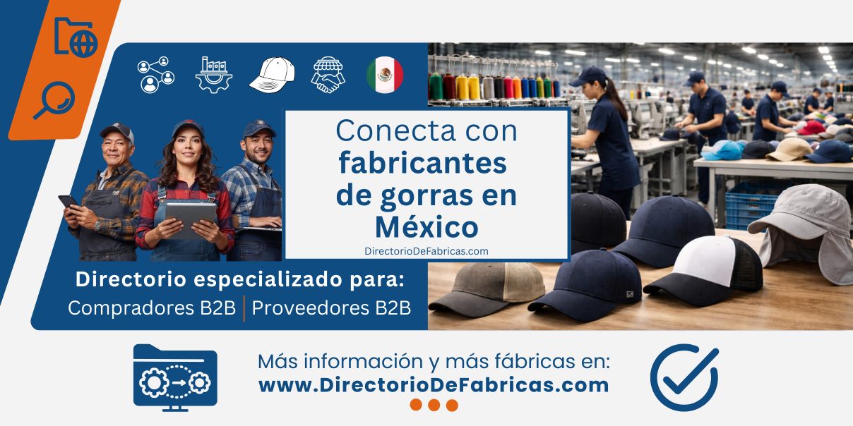 Principales fabricantes de gorras en México y CDMX: infraestructura industrial para producción al por mayor y personalización