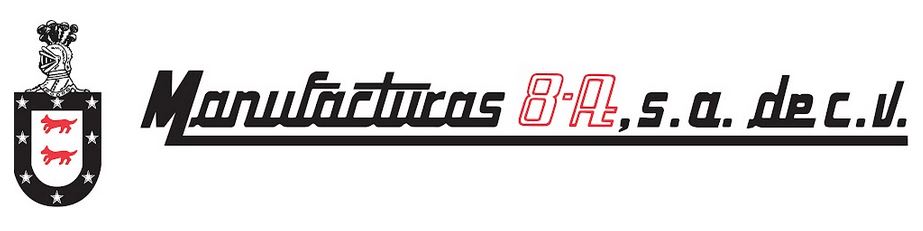 Logotipo de MANUFACTURAS 8-A, S.A. de C.V.
