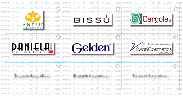 Logotipos de 6 Fábricas de Bolsas de Polietileno, ubicadas en México