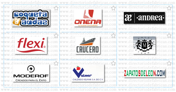 Muro con logotipos de Fábricas de Bolsos ubicadas en México